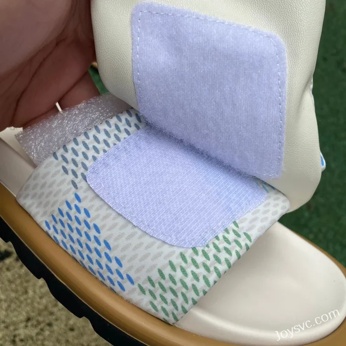 Louis Vuitton Comfort White Blue Slides