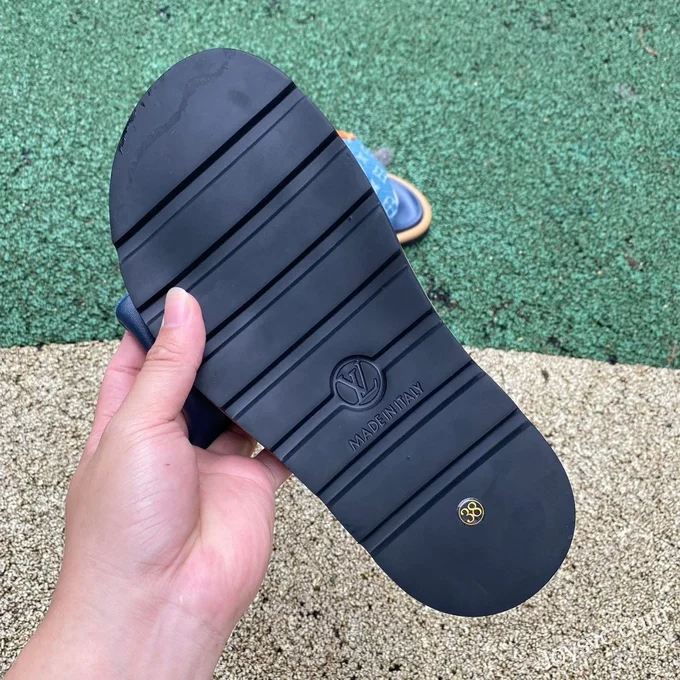 Louis Vuitton Comfort Denim Slides