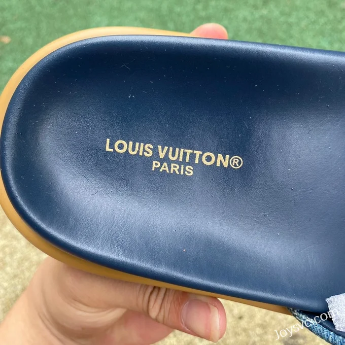 Louis Vuitton Comfort Denim Slides