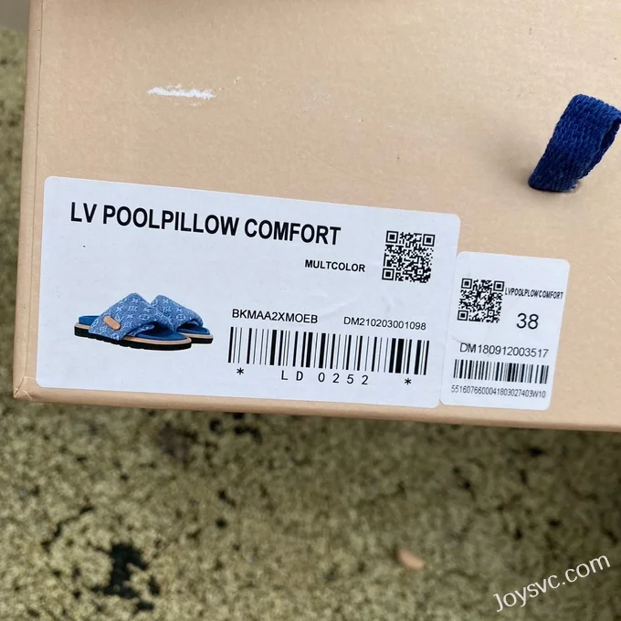 Louis Vuitton Comfort Denim Slides