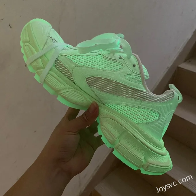 Balenciaga 3XL White Glow-in-the-Dark Sneakers