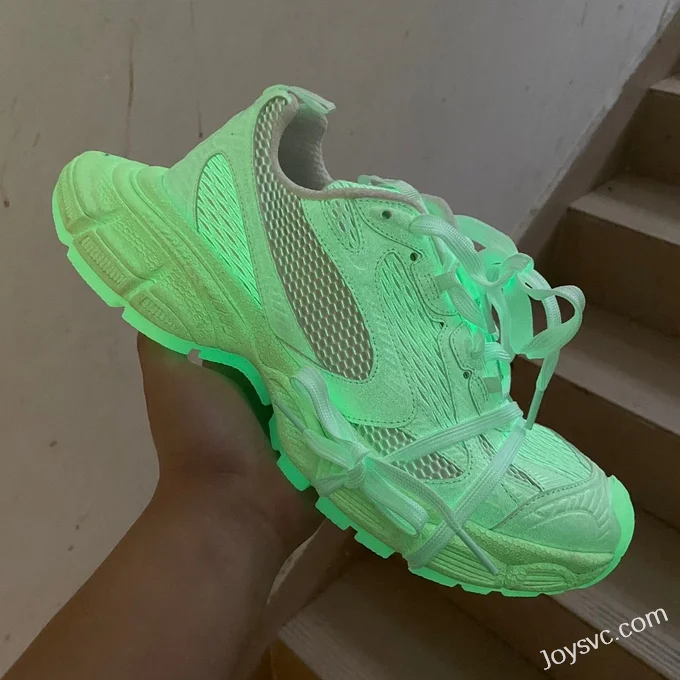 Balenciaga 3XL White Glow-in-the-Dark Sneakers