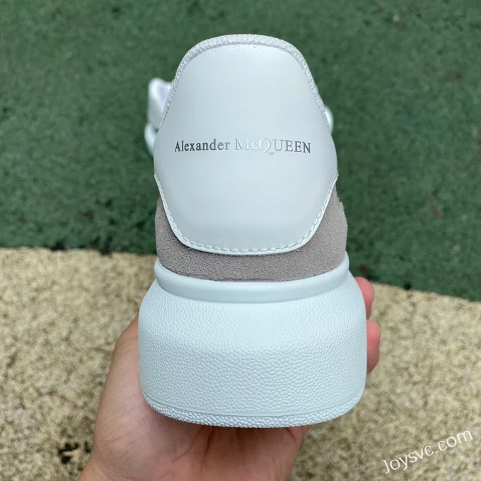 Alexander McQueen 2.0 White Grey Low-Top Sneakers