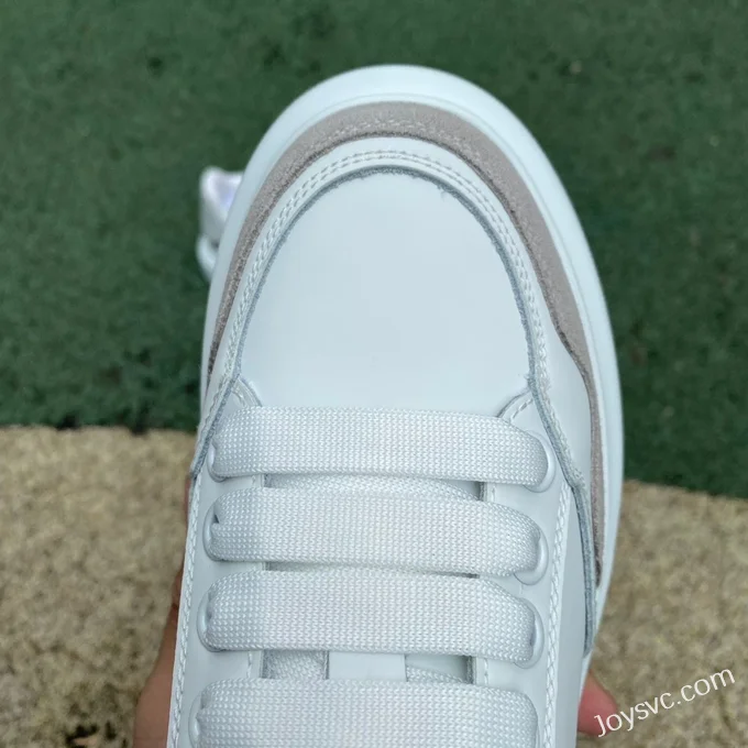 Alexander McQueen 2.0 White Grey Low-Top Sneakers