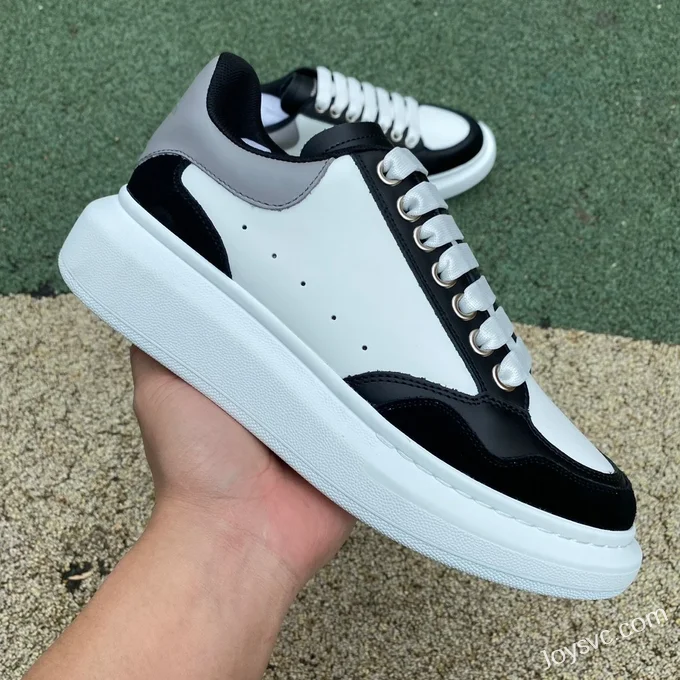 Alexander McQueen 2.0 White Grey Black Low-Top Sneakers