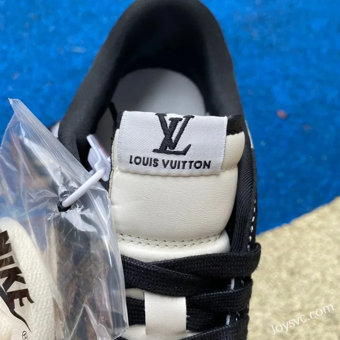 Travis Scott x Louis Vuitton x Air Jordan 1 Low LX1988-200 Black White Retro