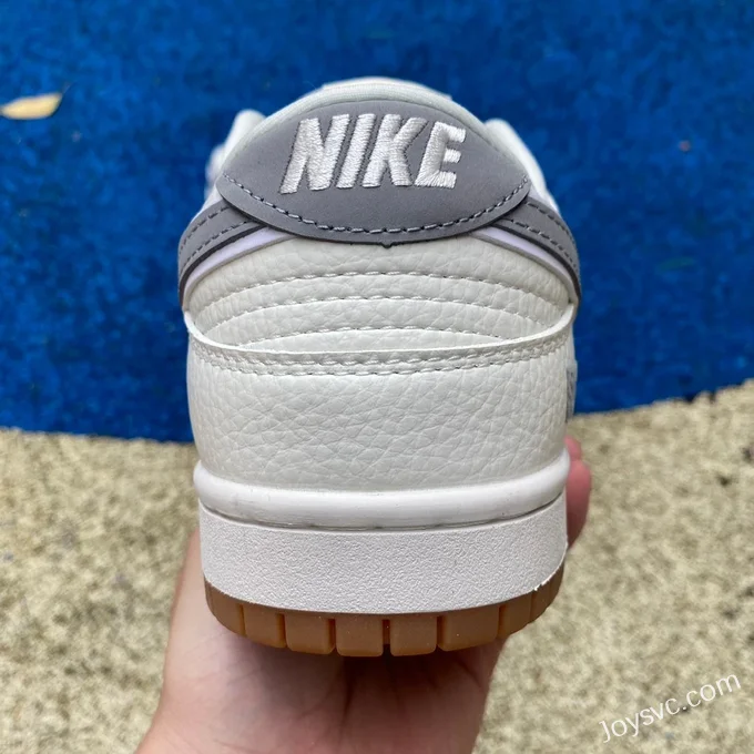 Nike Dunk Low x Supreme White Grey XH0923-338