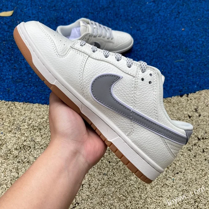 Nike Dunk Low x Supreme White Grey XH0923-338