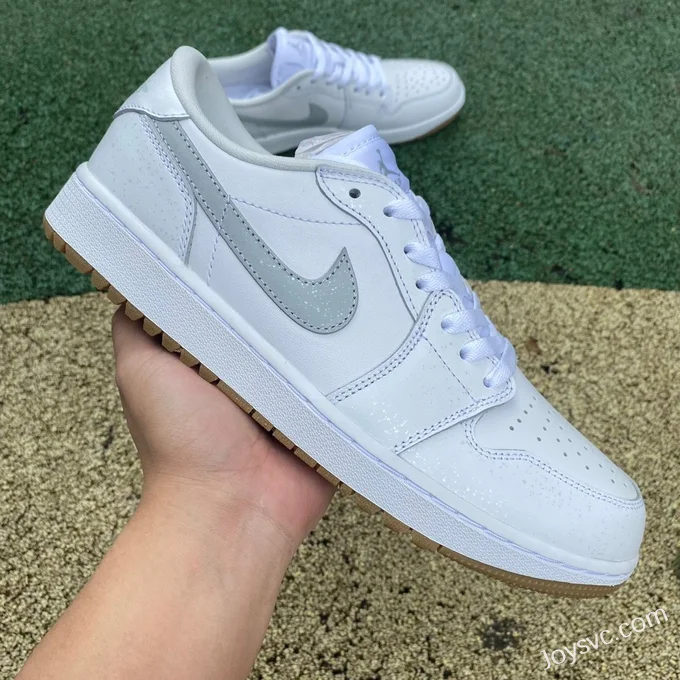 Air Jordan 1 Low Golf DD9315-111 White Grey DT Version