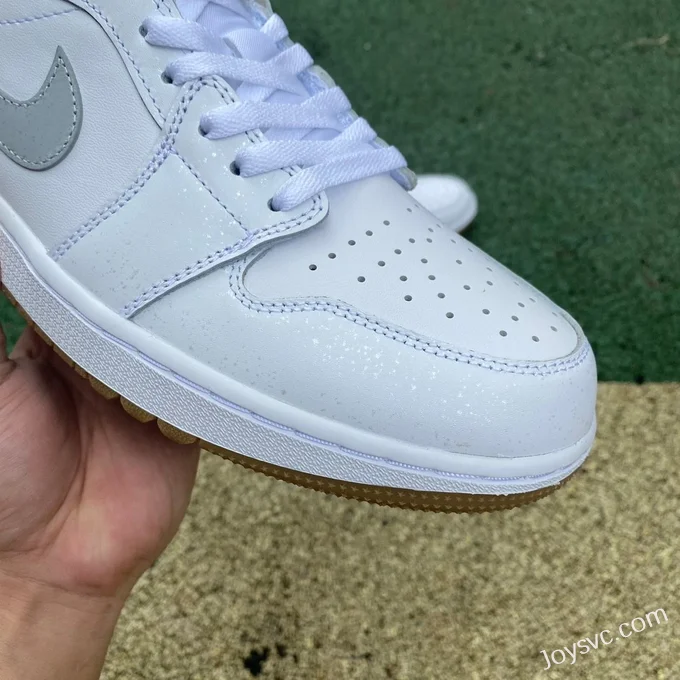 Air Jordan 1 Low Golf DD9315-111 White Grey DT Version