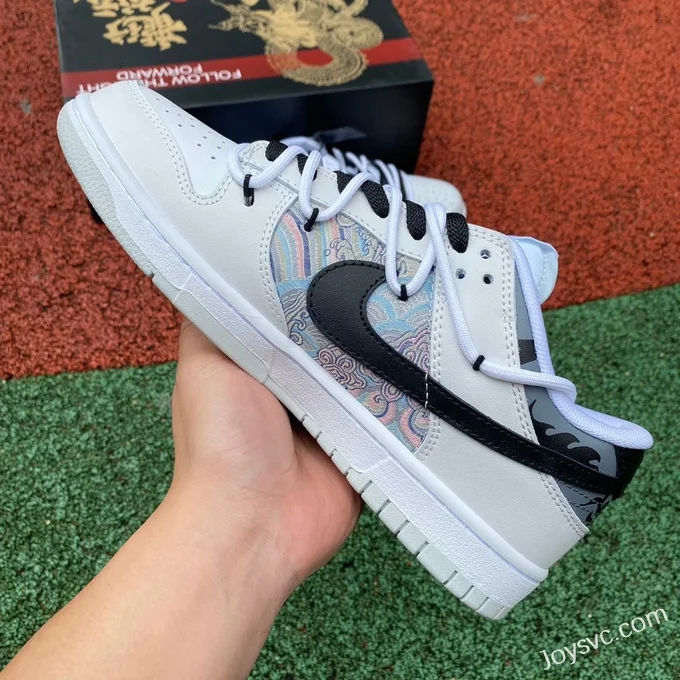 Nike Dunk Low Dragon Year White Grey Retro Sneakers DV0831-101