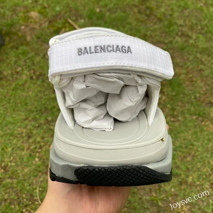 Balenciaga Grey Sandals Vintage Dad Shoes