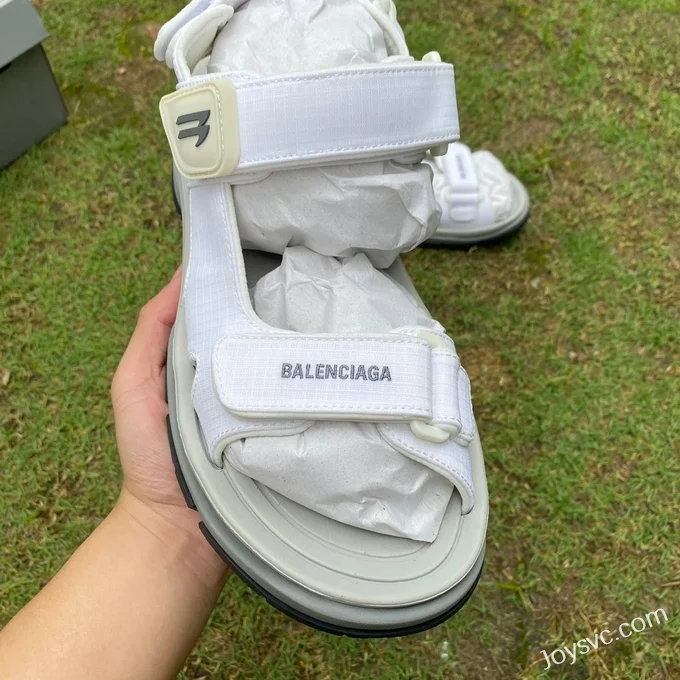 Balenciaga Grey Sandals Vintage Dad Shoes