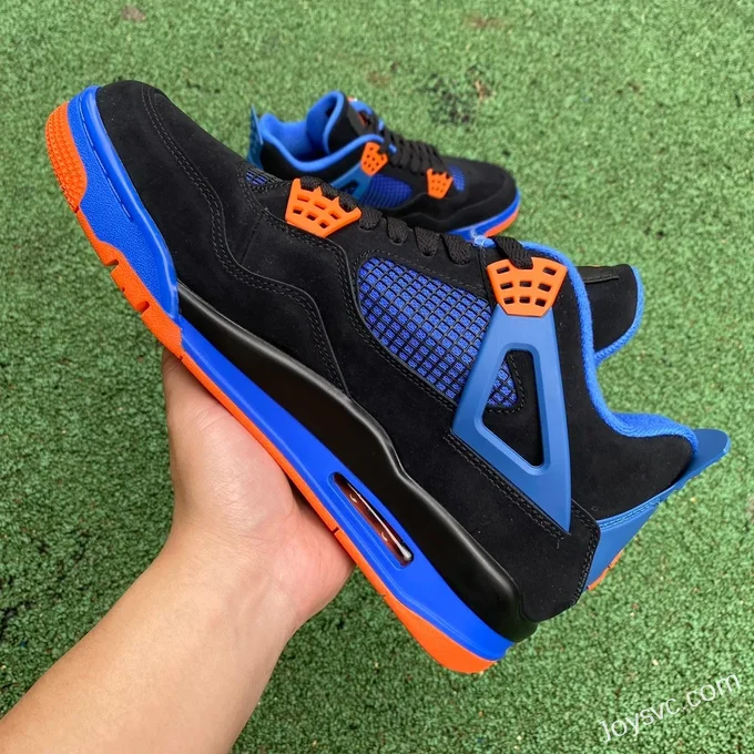 Air Jordan 4 Retro Cavs 308497-027 Black Orange