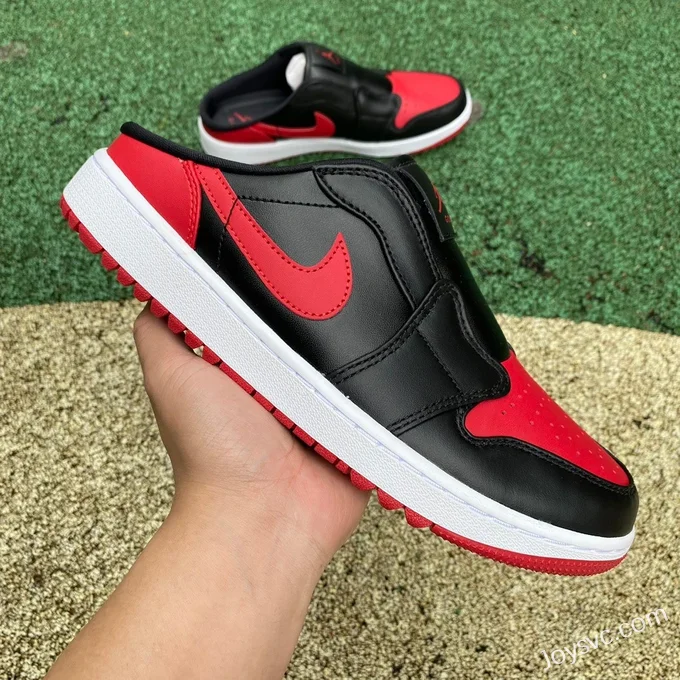 Nike Air Jordan 1 Mule FJ1214-001 Black Red