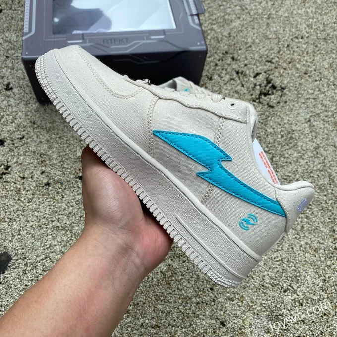 RTFKT x Nike Air Force 1 Human Beige Blue FQ3954-100