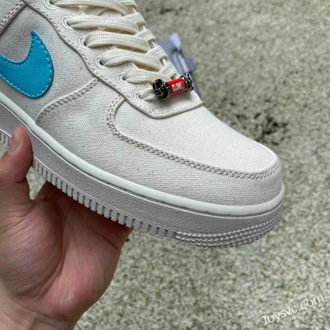 RTFKT x Nike Air Force 1 Human Beige Blue FQ3954-100