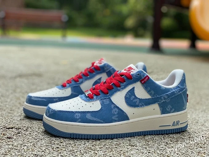 Nike Air Force 1 x Levi's Denim BY YOU