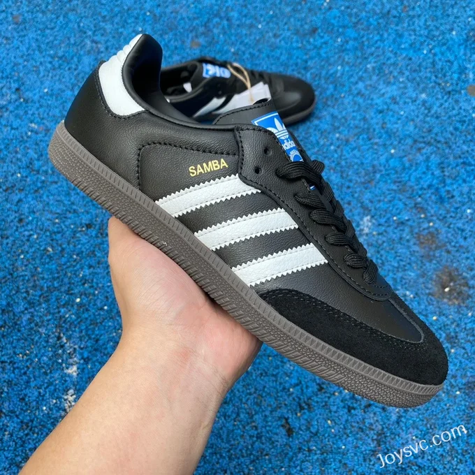 Adidas Samba OG Black White Retro Sneakers B75807