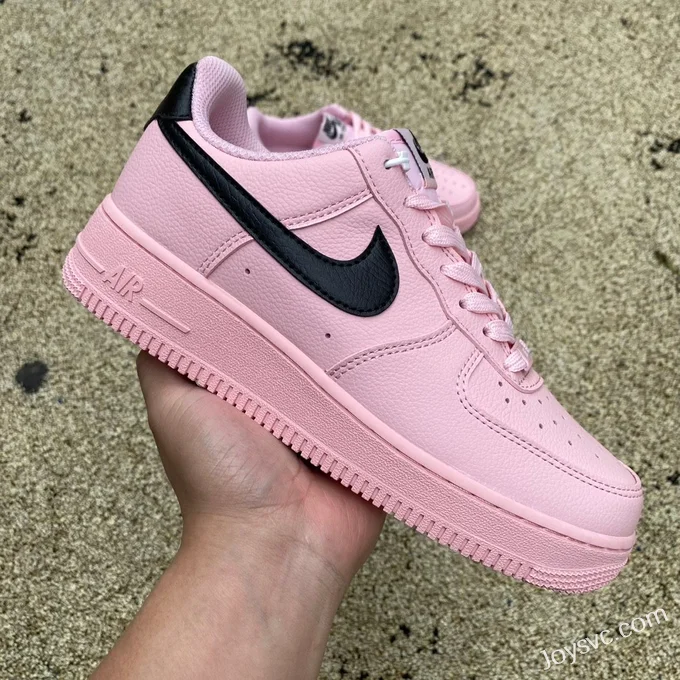 Nike Air Force 1 BY YOU Pink Black Hook