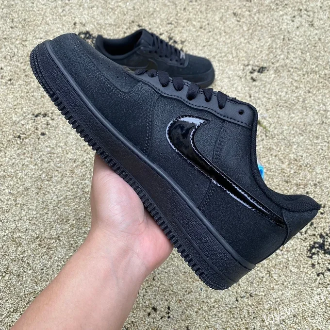 Nike Air Force 1 BY YOU Black Blue