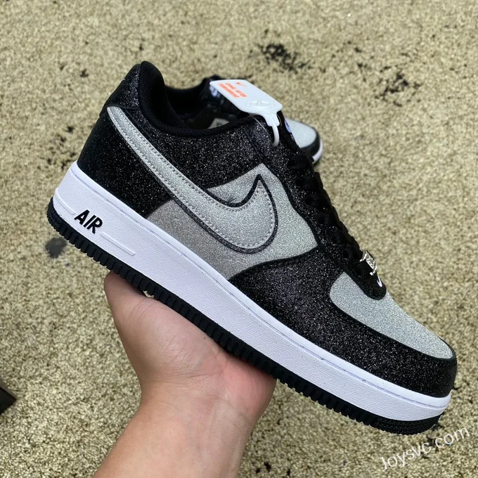 Nike Air Force 1 '07 Black Grey Crystal FZ4617-001