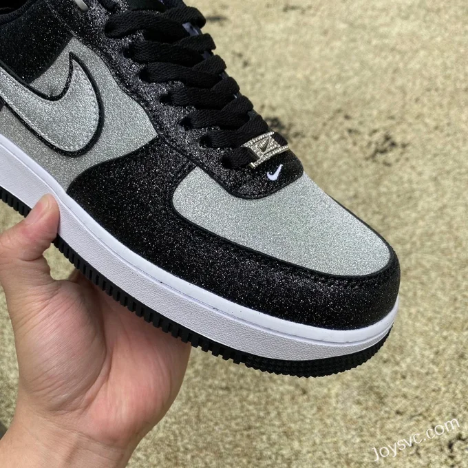 Nike Air Force 1 '07 Black Grey Crystal FZ4617-001