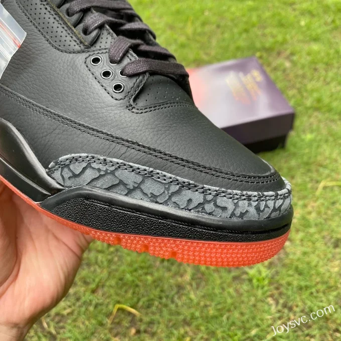 J Balvin x Air Jordan 3 FN0344-001 Black Rainbow