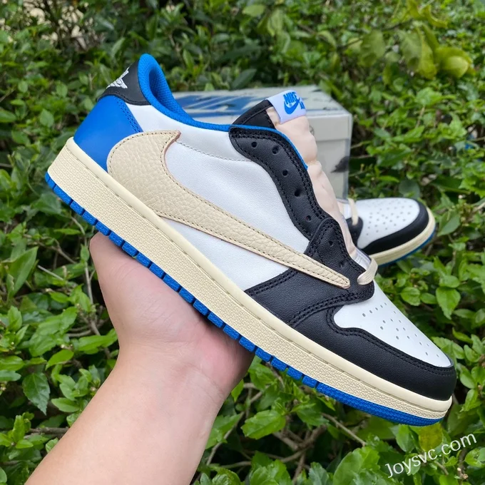 Travis Scott x Air Jordan 1 Low DM7866-140 Fragment Blue White DG 2.0