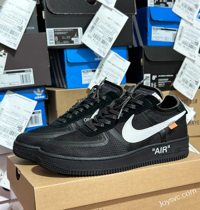 OFF-WHITE x Nike Air Force 1 Black