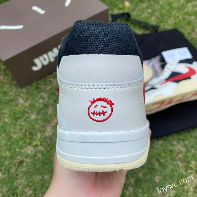 Travis Scott x Jordan Cut The Check FZ8117-101 White Black Red LW Version