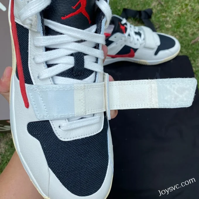 Travis Scott x Jordan Cut The Check FZ8117-101 White Black Red LW Version