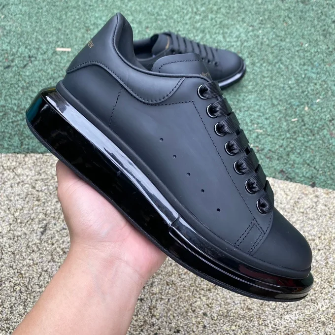 Alexander McQueen Air Cushion Black Sneakers