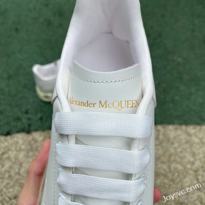 Alexander McQueen Air Cushion Pure White Sneakers