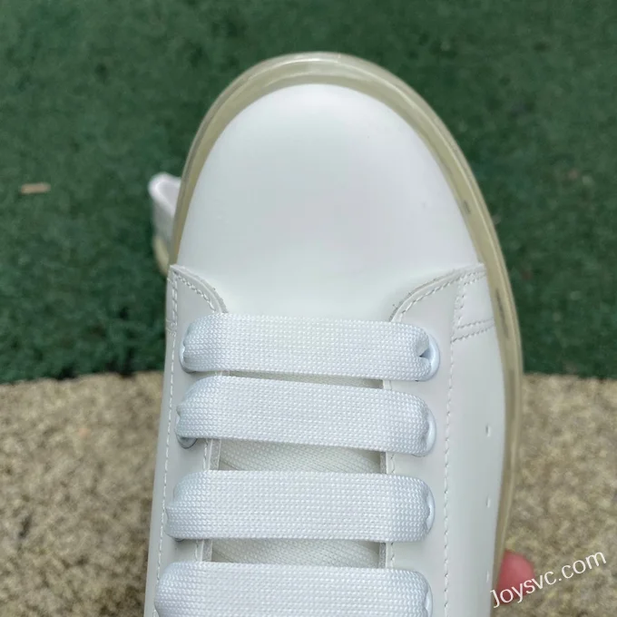 Alexander McQueen Air Cushion Pure White Sneakers