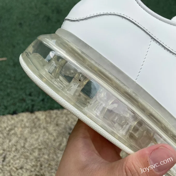 Alexander McQueen Air Cushion Pure White Sneakers