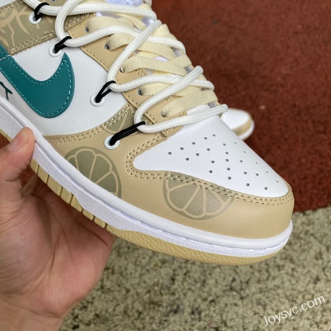 Nike Dunk Low White Brown Green FD9911-101