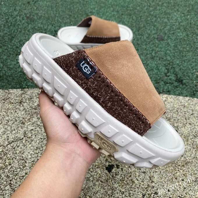 UGG White Brown Sandals Size 35-40