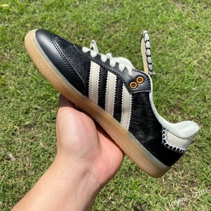 Wales Bonner x Adidas Samba Black White Retro Sneakers