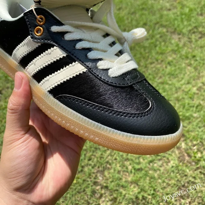 Wales Bonner x Adidas Samba Black White Retro Sneakers