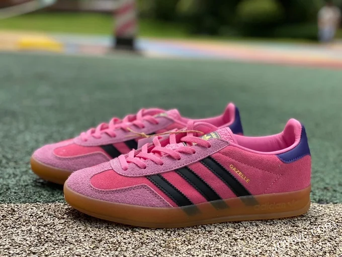 Adidas Samba Pink Blue Retro Sneakers IE7002