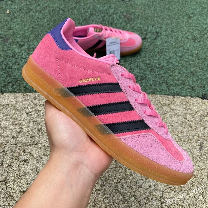 Adidas Samba Pink Blue Retro Sneakers IE7002