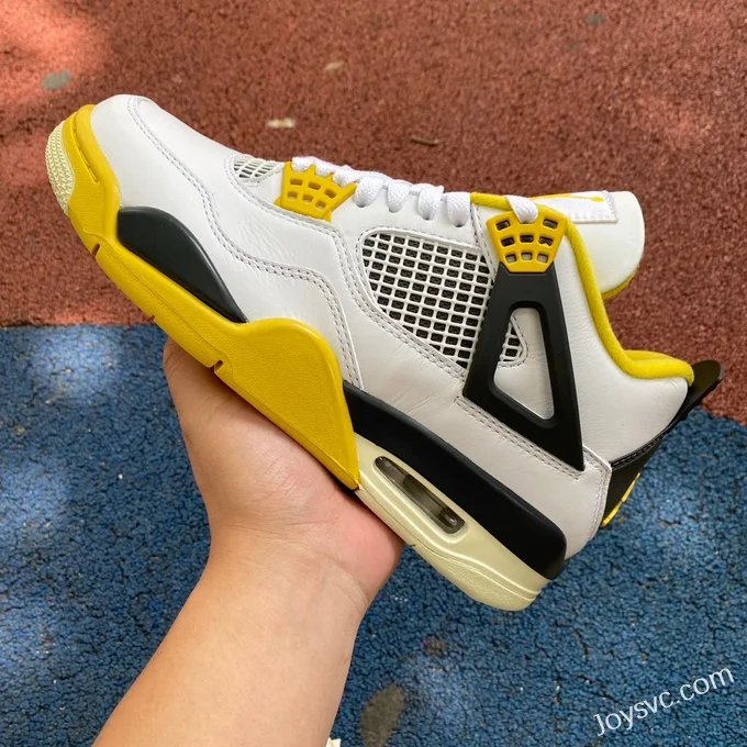 Air Jordan 4 AQ9129-101 White Orange