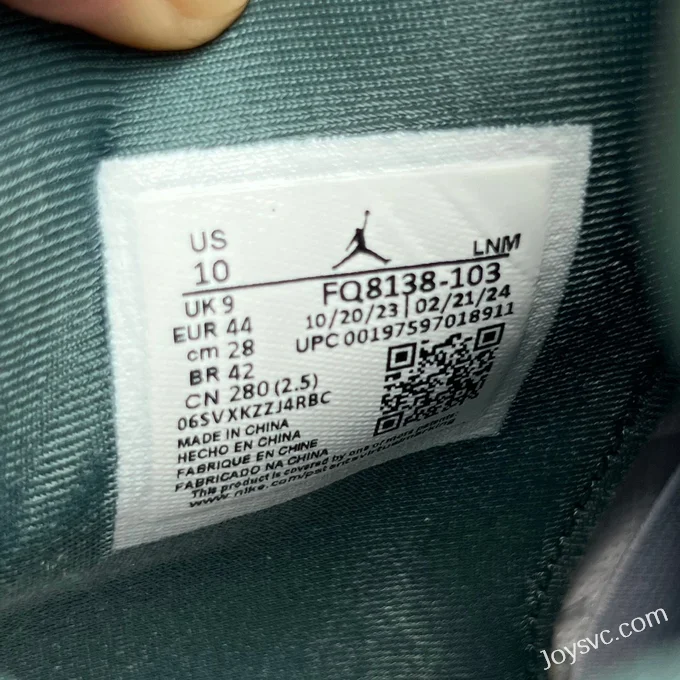 Air Jordan 4 Oxidized Green FQ8138-103