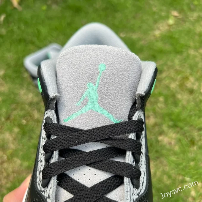 Air Jordan 3 Green Glow CT8532-031 Black Green