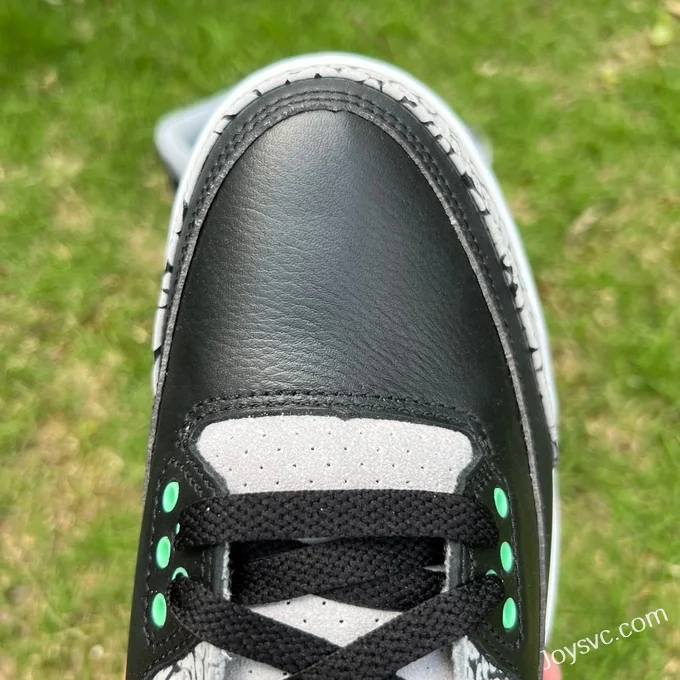 Air Jordan 3 Green Glow CT8532-031 Black Green