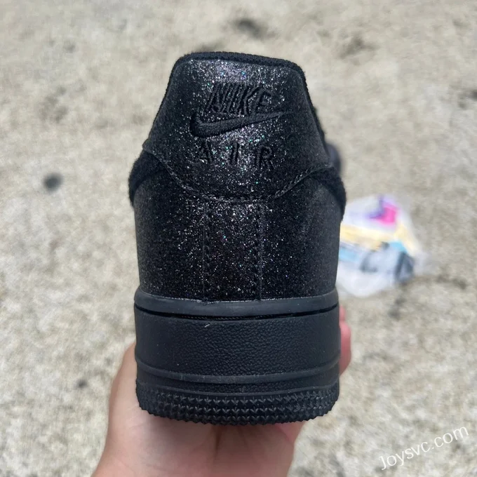 Nike Air Force 1 '07 Black Shiny Hook CW2288-001