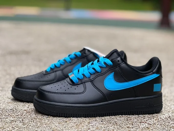 Nike Air Force 1 BY YOU Black Blue