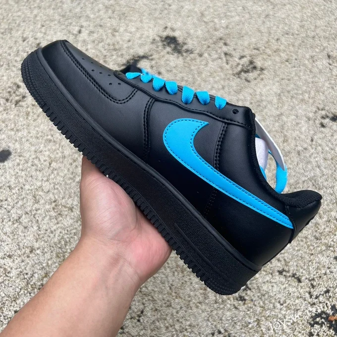 Nike Air Force 1 BY YOU Black Blue