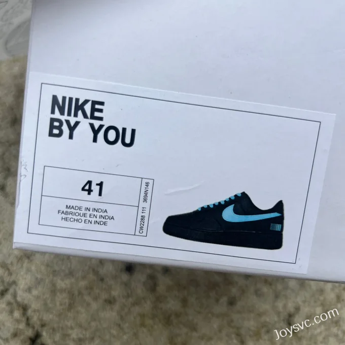 Nike Air Force 1 BY YOU Black Blue